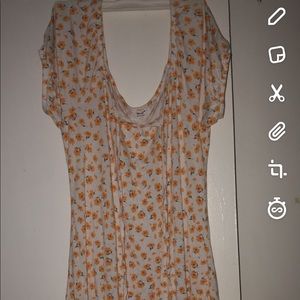 Sunflower dress mini